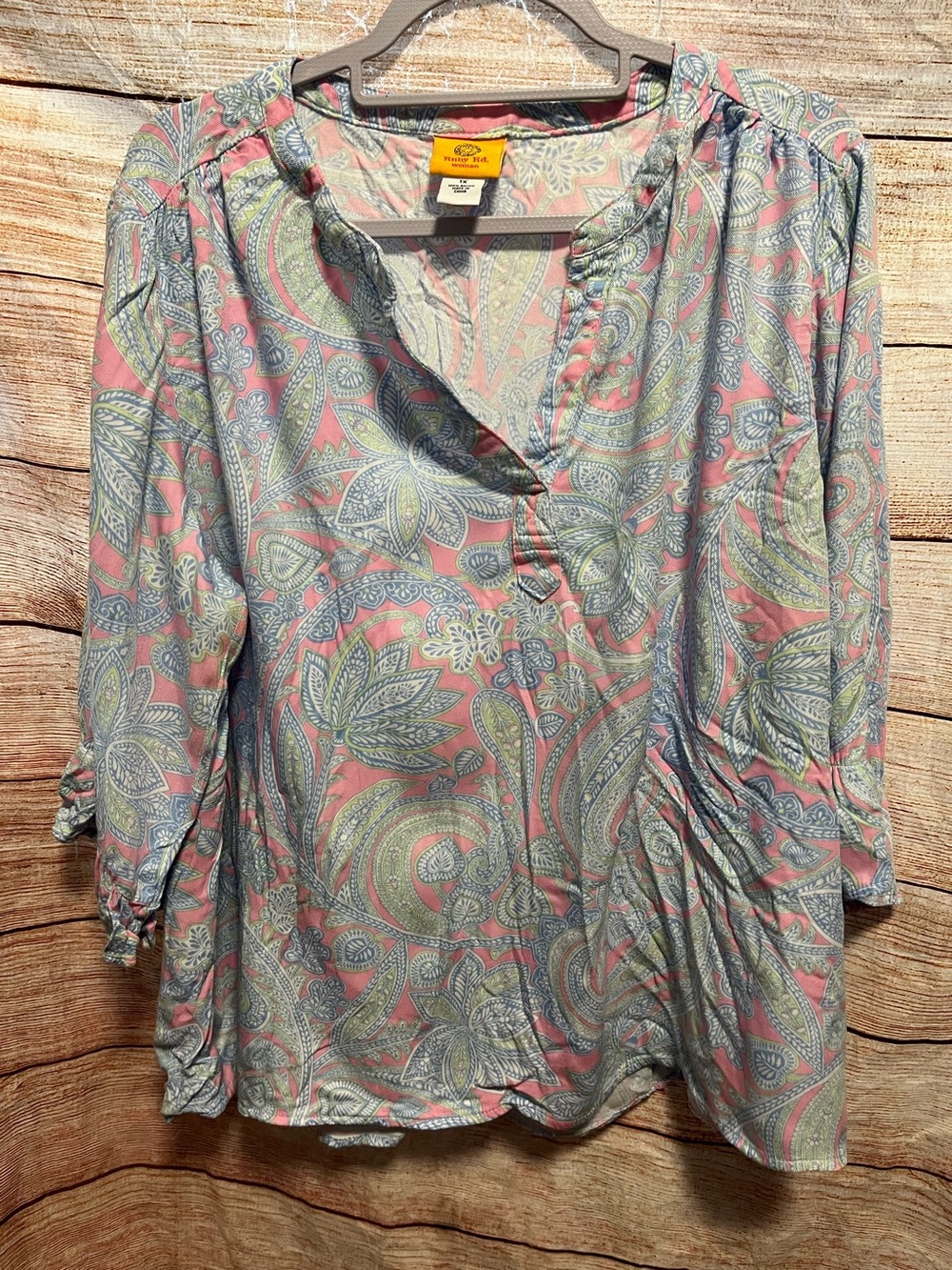 Ruby Rd. Pastel blouse-Ladies 1X